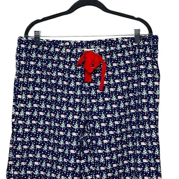 Vineyard Vines NWT Santa whale and tree Christmas lounge pants size L - Picture 4 of 14